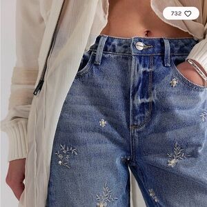DRIFTWOOD Elaine High-Rise Barrel Jeans